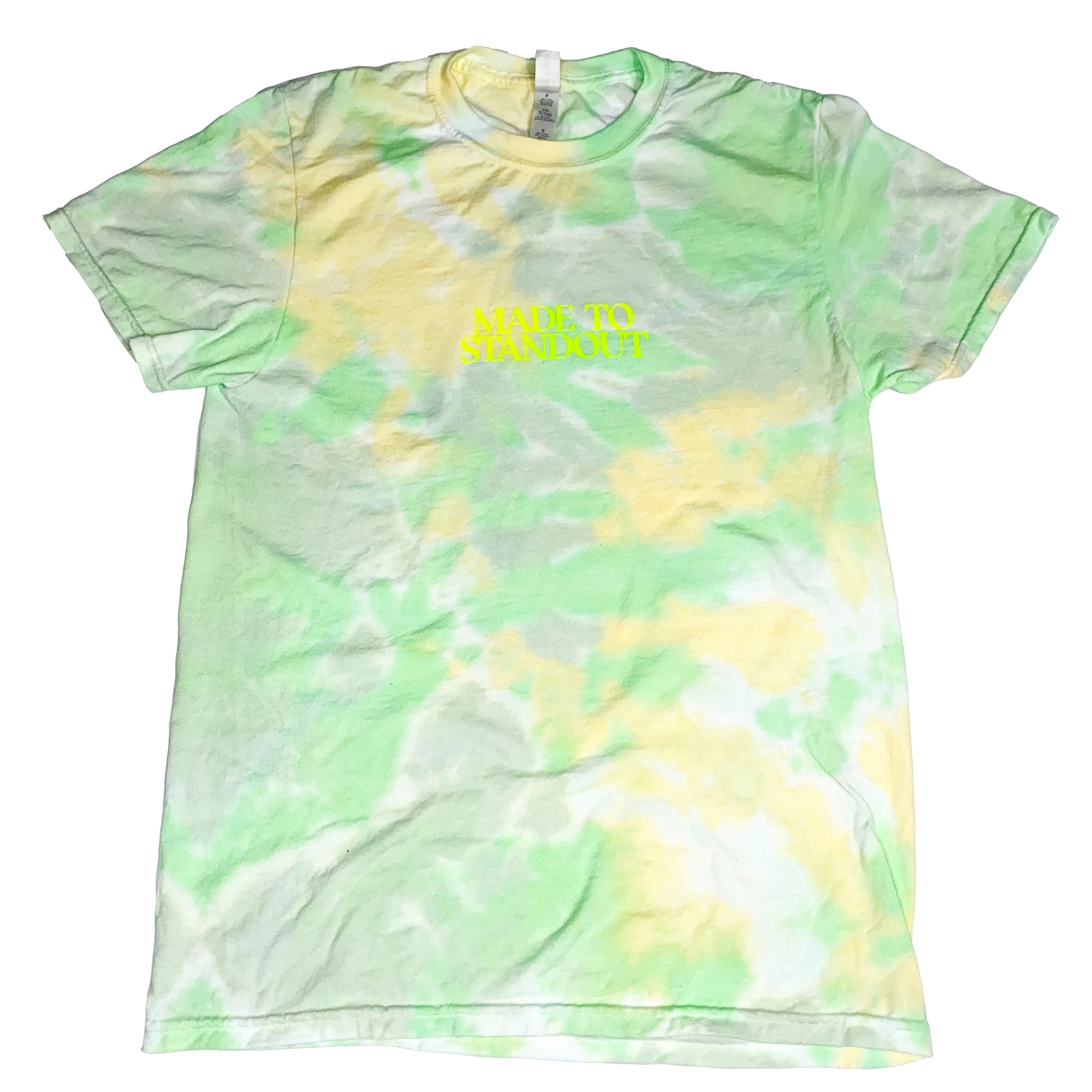 Tie-Dye Forged By Fire T-Shirt - Lemon Lime