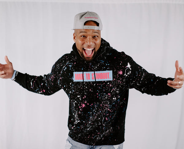 Miami Vice Splatter Hoodie