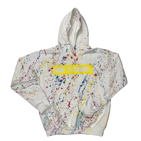 Youth Birthday Cake Splatter Hoodie