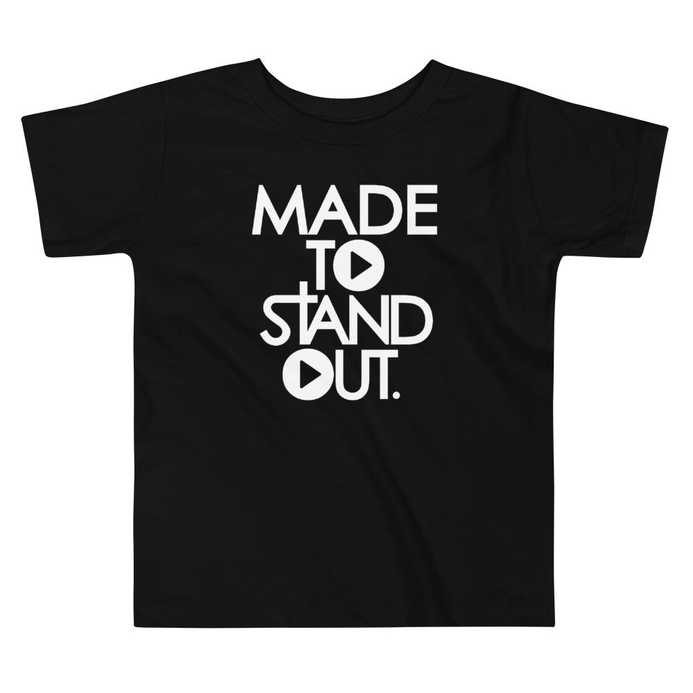 Made To Standout Toddler T-Shirt - Black