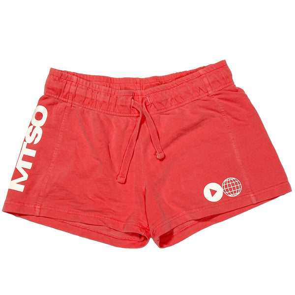MTSO Women's French Terry Shorts - Watermelon